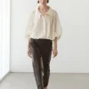 Pantalon en cuir nappa Pantalon en cuir nappa