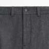 Pantalon en flanelle de laine mélangée Pantalon en flanelle de laine mélangée