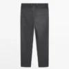Pantalon en flanelle de laine mélangée Pantalon en flanelle de laine mélangée