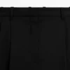 Pantalon en laine extra-fine plissé Pantalon en laine extra-fine plissé