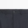 Pantalon en laine à motif pied-de-poule Pantalon en laine à motif pied-de-poule