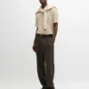 Pantalon en laine à pinces Pantalon en laine à pinces