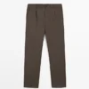 Pantalon en laine à pinces Pantalon en laine à pinces
