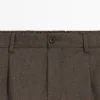 Pantalon en laine à pinces Pantalon en laine à pinces