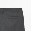 Pantalon en laine texturée Pantalon en laine texturée