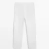 Pantalon en lin à coupe fuselée Pantalon en lin à coupe fuselée