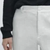 Pantalon en lin à coupe fuselée Pantalon en lin à coupe fuselée