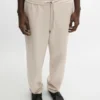 Pantalon en lin Total Look avec détail à la taille