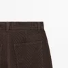 Pantalon en velours côtelé coupe Barrel Pantalon en velours côtelé coupe Barrel