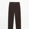 Pantalon en velours côtelé coupe Barrel Pantalon en velours côtelé coupe Barrel