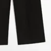 Pantalon fluide avec détails plissés Pantalon fluide avec détails plissés