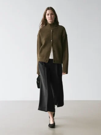 Pantalon fluide avec pinces