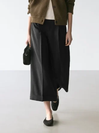 Pantalon fluide avec pinces