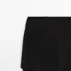 Pantalon fluide en soie contrastée Pantalon fluide en soie contrastée