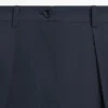 Pantalon à jambes larges en mélange de coton