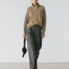 Pantalon à pinces à fines rayures Pantalon à pinces à fines rayures