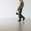 Pantalon à pinces à fines rayures Pantalon à pinces à fines rayures
