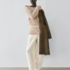 Pantalon sarouel en mélange de lin Pantalon sarouel en mélange de lin