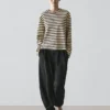 Pantalon sarouel en tissu fluide Pantalon sarouel en tissu fluide