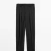 Pantalon sarouel en tissu fluide Pantalon sarouel en tissu fluide