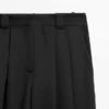 Pantalon sarouel en tissu fluide Pantalon sarouel en tissu fluide
