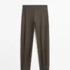 Pantalon sarouel fluide Pantalon sarouel fluide