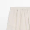 Pantalon sarouel fluide avec détails plissés Pantalon sarouel fluide avec détails plissés
