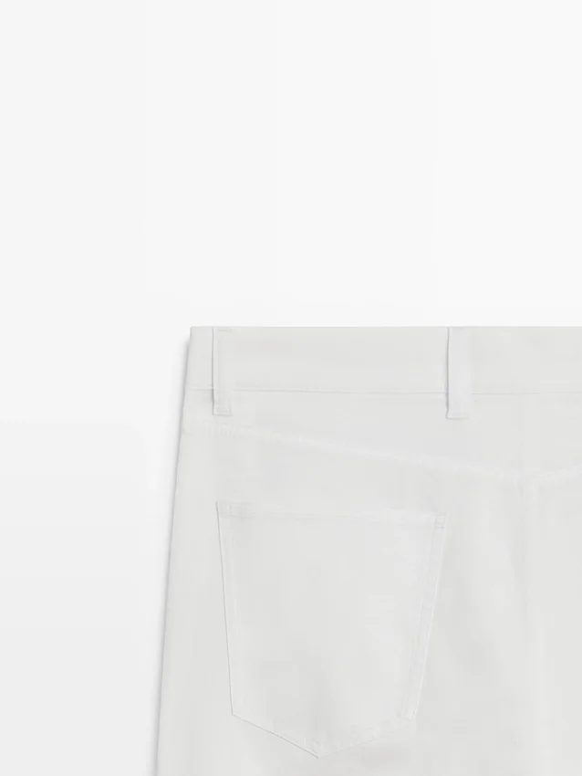 Pantalon slim effet denim Pantalon slim effet denim