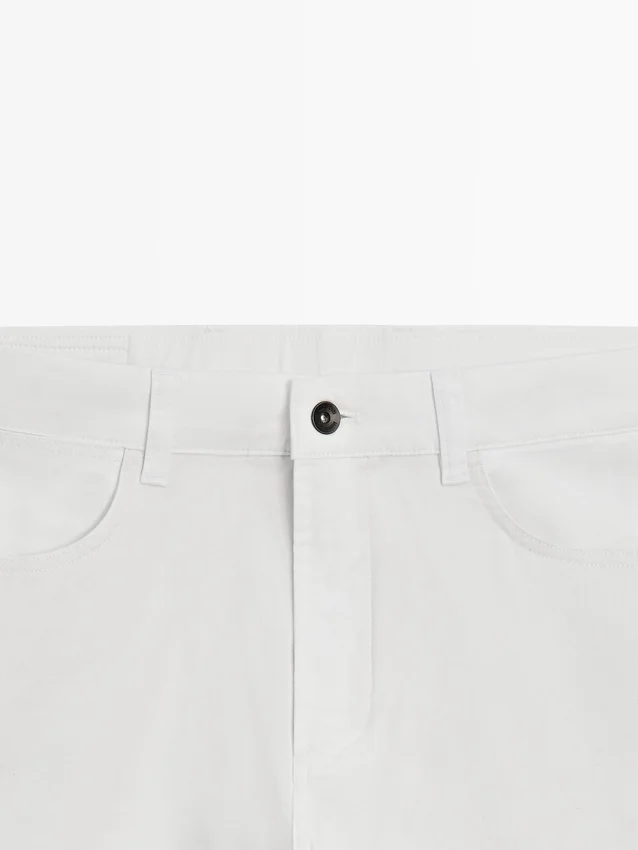 Pantalon slim effet denim Pantalon slim effet denim