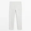 Pantalon slim effet denim Pantalon slim effet denim
