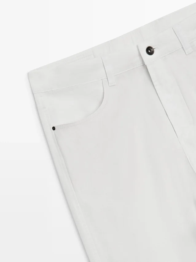 Pantalon slim effet denim Pantalon slim effet denim