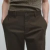 Pantalon slim en coton Pantalon slim en coton