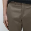 Pantalon slim en coton mélangé Pantalon slim en coton mélangé
