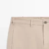 Pantalon slim en mélange de coton Pantalon slim en mélange de coton