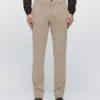 Pantalon slim en mélange de coton Pantalon slim en mélange de coton