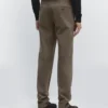 Pantalon slim à micro-texture Pantalon slim à micro-texture