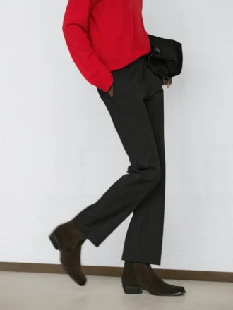 Pantalon technique à coupe droite