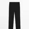 Pantalon technique à coupe droite Pantalon technique à coupe droite