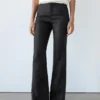 Pantalon évasé 100 % lin Pantalon évasé 100 % lin