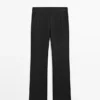 Pantalon évasé 100 % lin Pantalon évasé 100 % lin