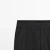 Pantalon évasé 100 % lin Pantalon évasé 100 % lin