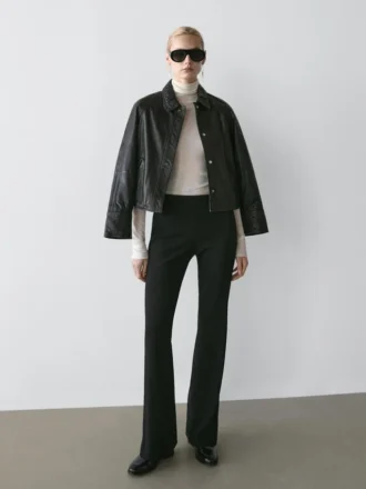 Pantalon évasé avec poche