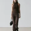 Pantalon évasé avec poche Pantalon évasé avec poche