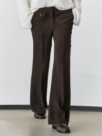 Pantalon évasé avec poche Pantalon évasé avec poche