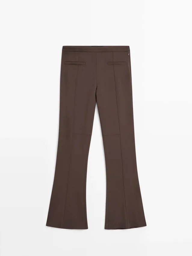 Pantalon évasé avec poche Pantalon évasé avec poche