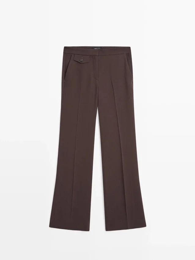 Pantalon évasé avec poche Pantalon évasé avec poche