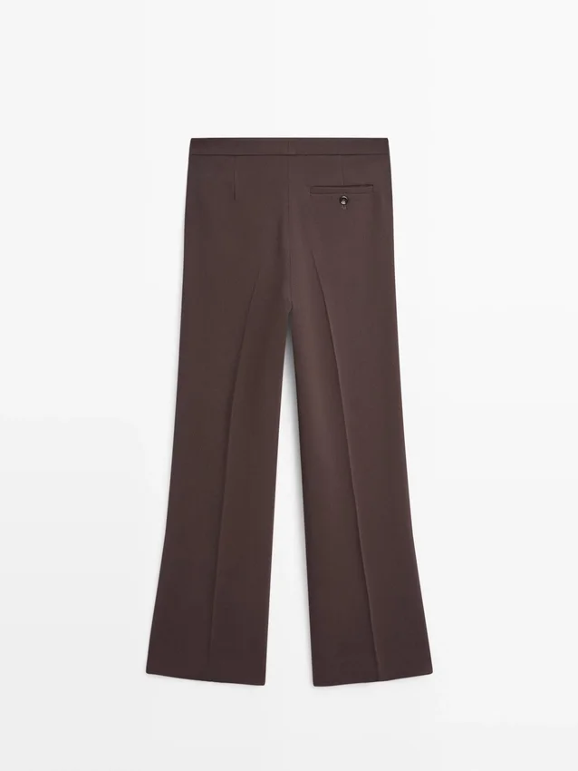 Pantalon évasé avec poche Pantalon évasé avec poche