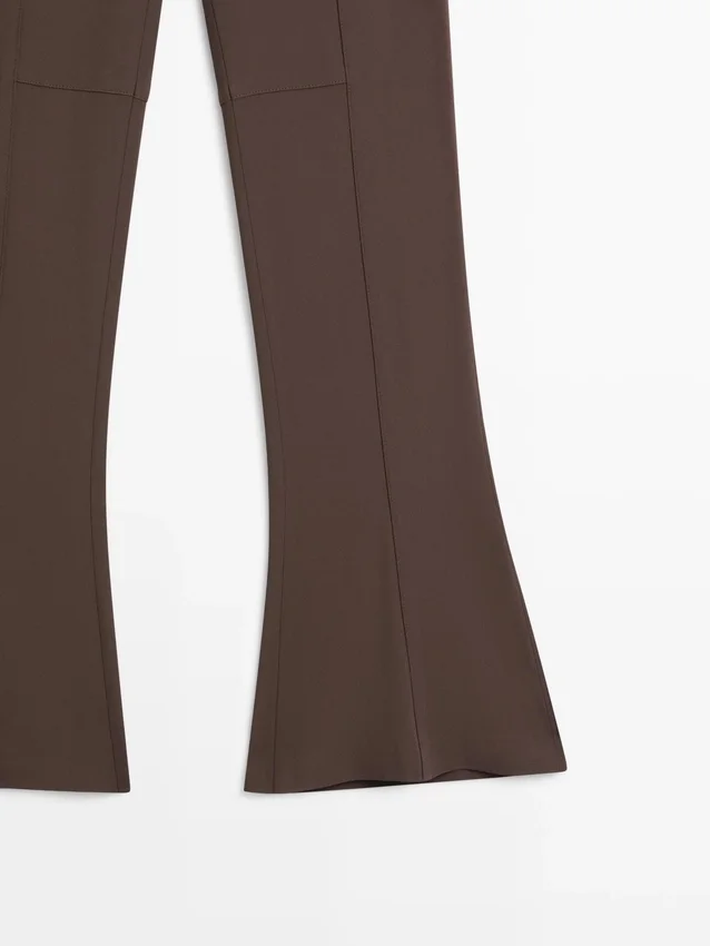 Pantalon évasé avec poche Pantalon évasé avec poche