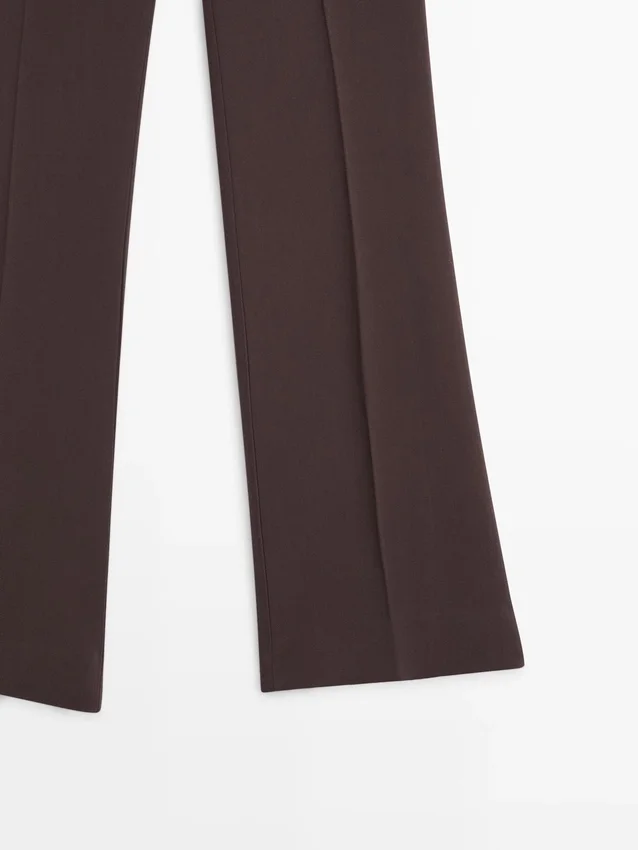 Pantalon évasé avec poche Pantalon évasé avec poche