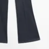 Pantalon évasé ciré Pantalon évasé ciré